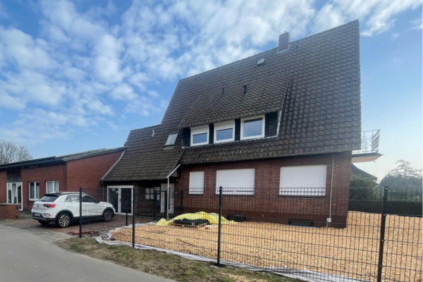 Seckehausen Gartenbereich mit Begrünung
